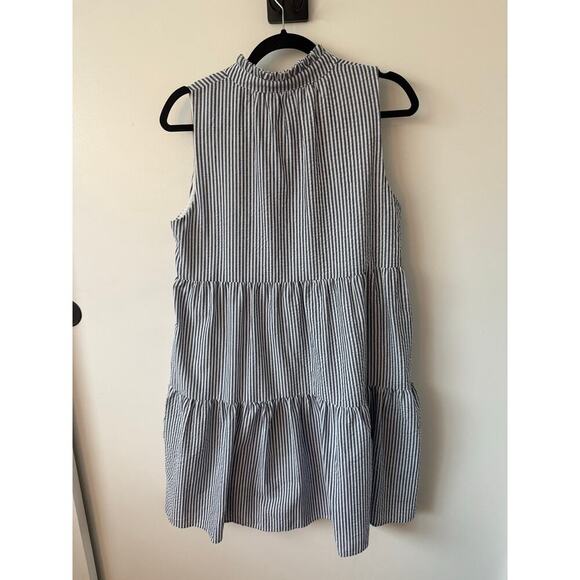 Duffield Lane Seersucker Dress - Medium - Picture 2 of 3